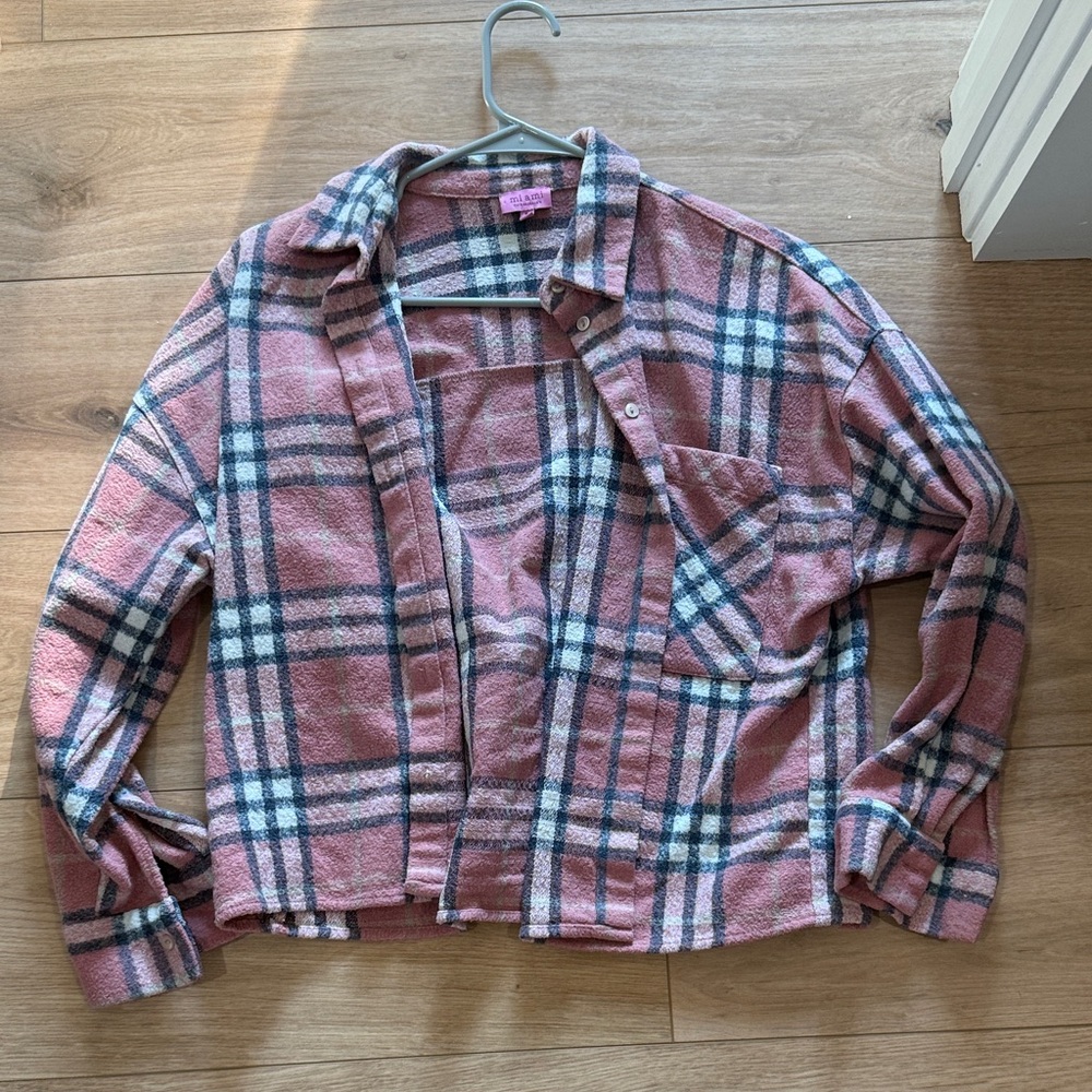 Plaid Pink Jacket